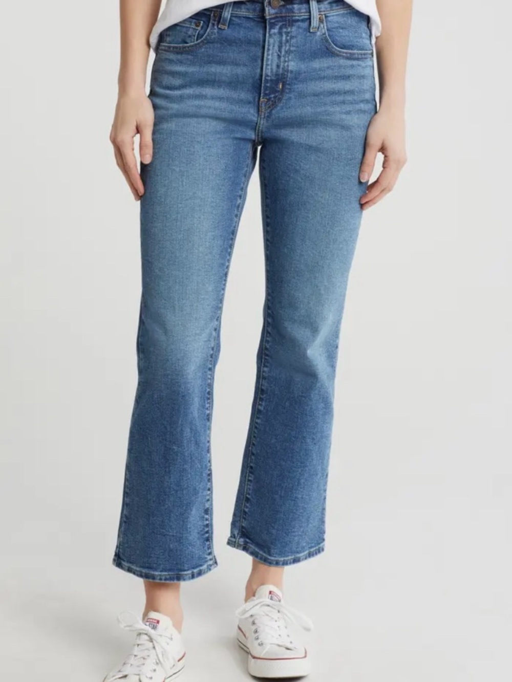 Levi's Dark Blue Bootcut Jeans with Red Logo Tab - Picture 5 of 6